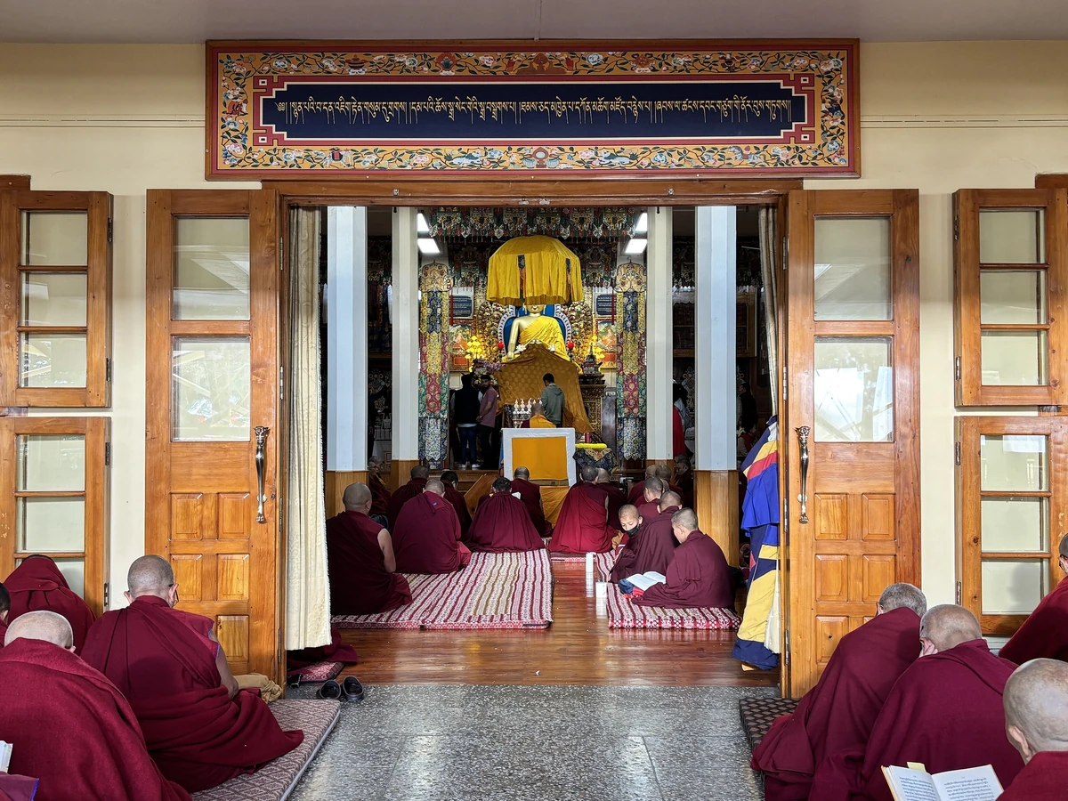 Namgyal Monastery, the Dalai Lama's temple complex