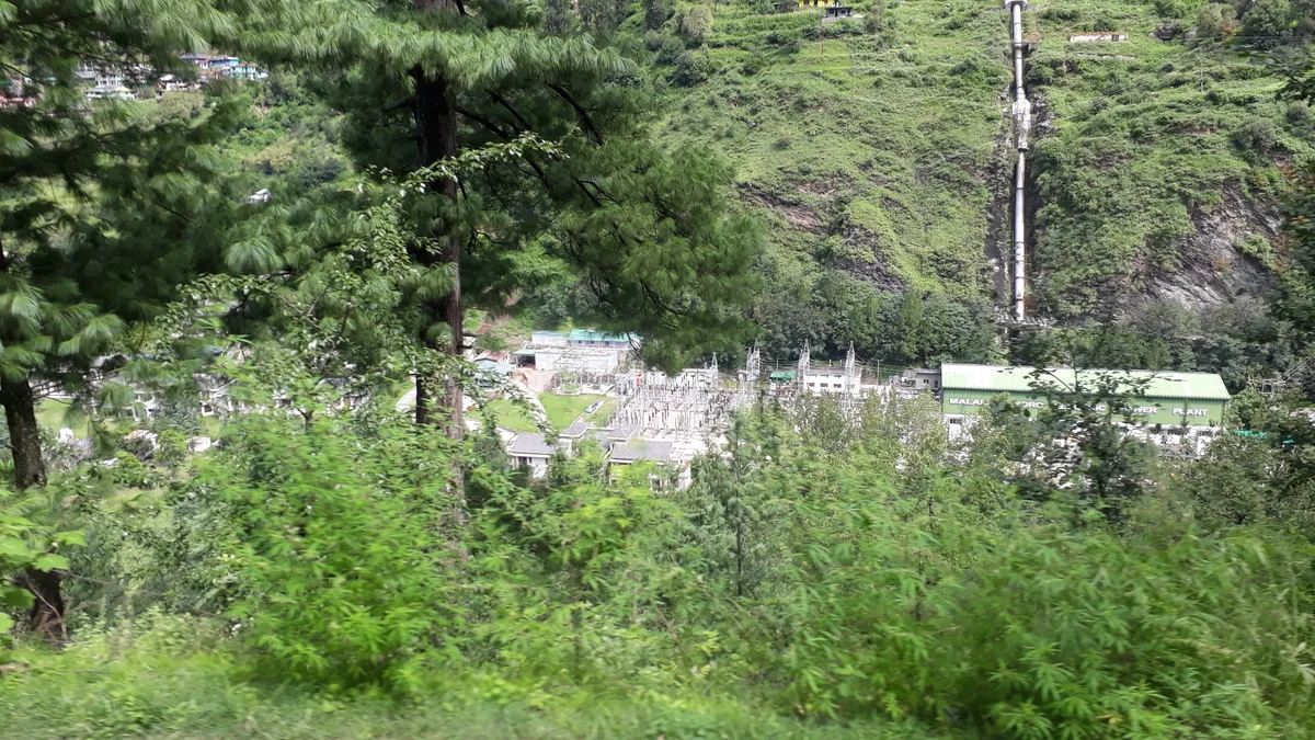 The Parvati valley near Kasol