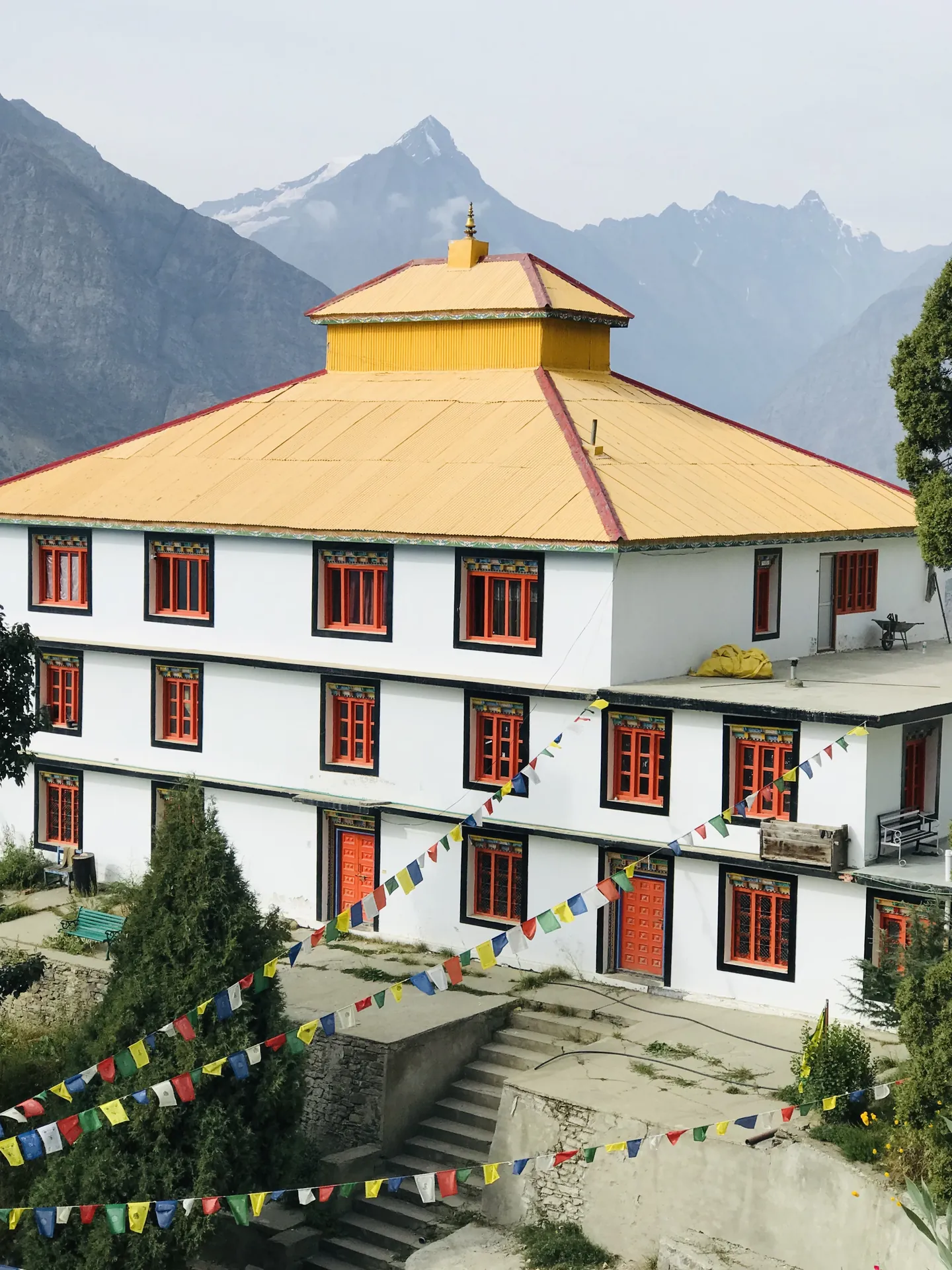 Shashur Monastery near Keylong