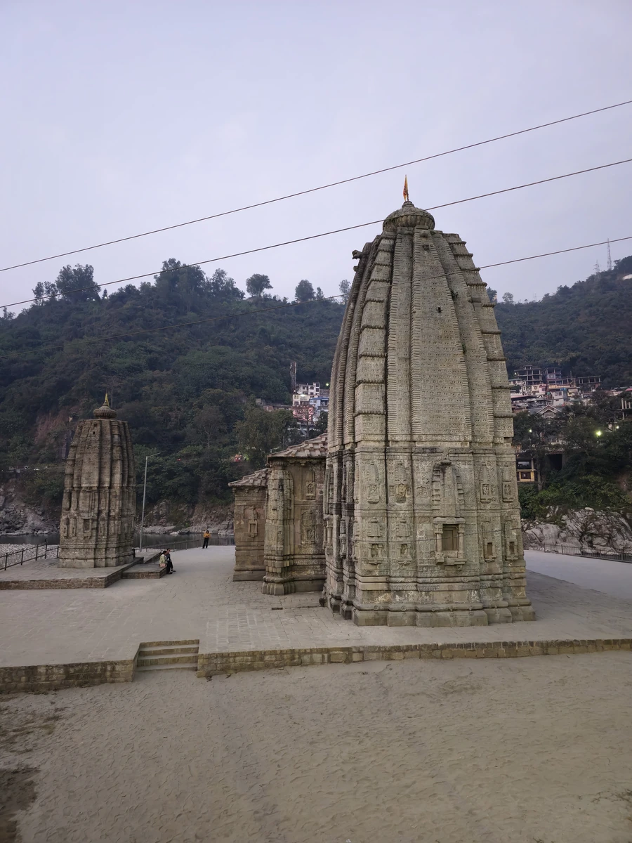 Panchvaktra Temple at the confluence of the Beas and Suketi Khad