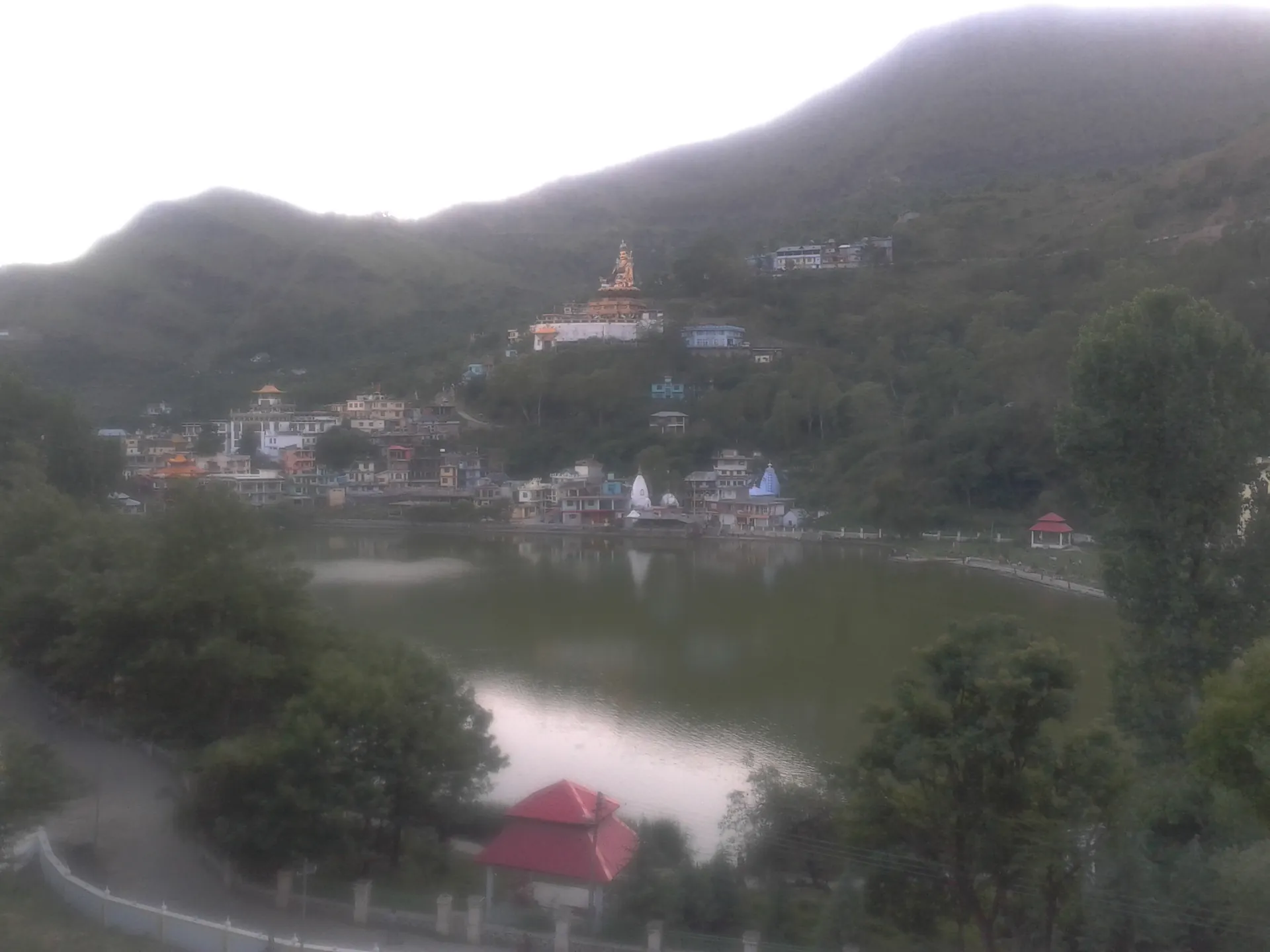 Rewalsar Lake, sacred to Hindus, Buddhists and Sikhs