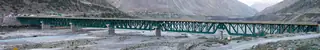 Darcha Bridge over the Bhaga river