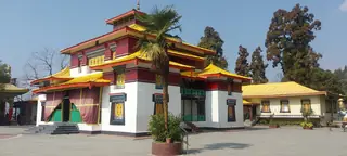 Enchey Monastery, Gangtok — the "solitary monastery" on the ridge