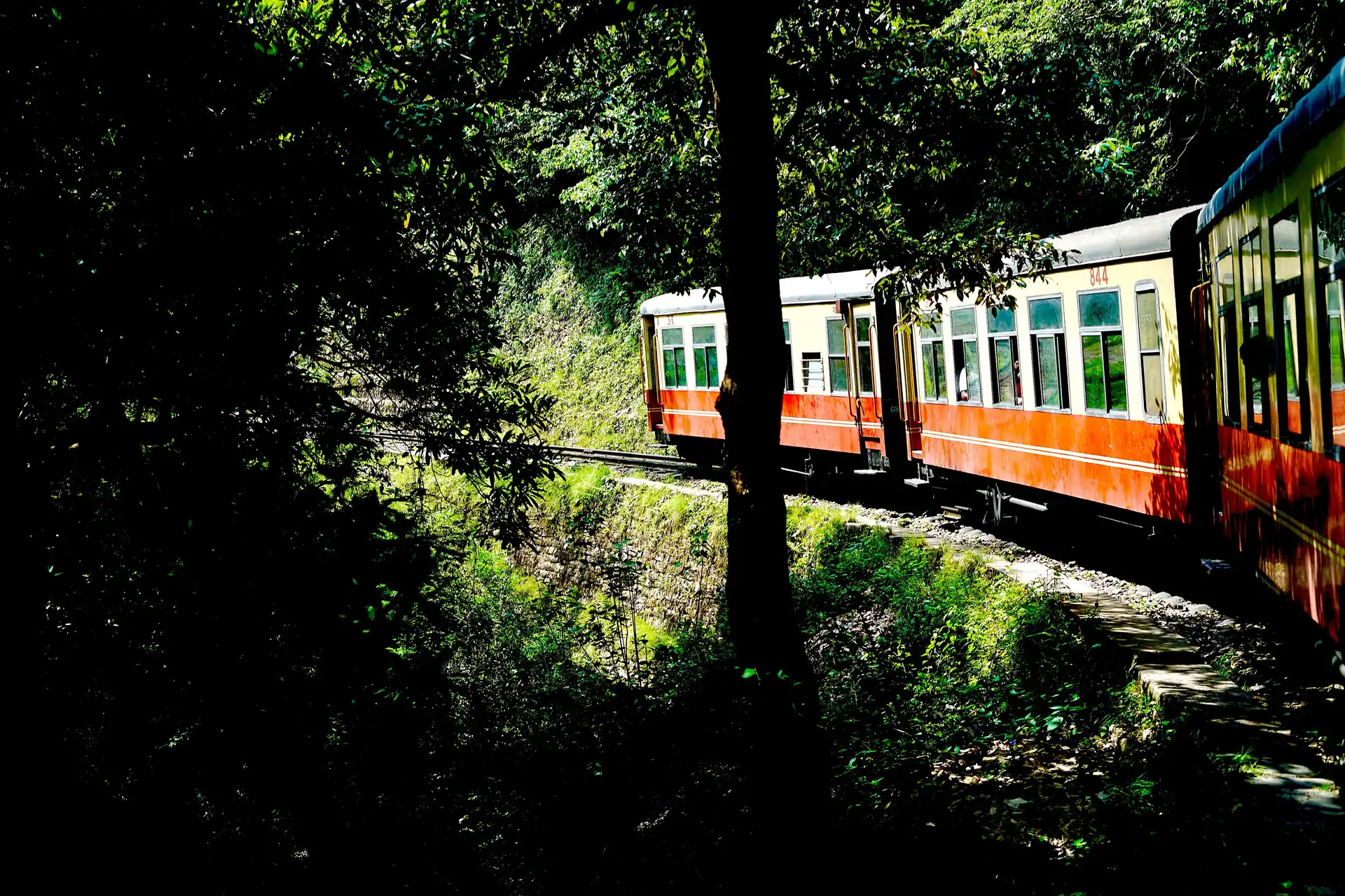 The Kalka-Shimla toy train
