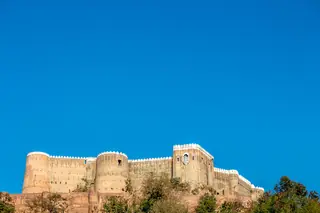 Bhimgarh Fort, Reasi — the old hill fort above the Chenab town