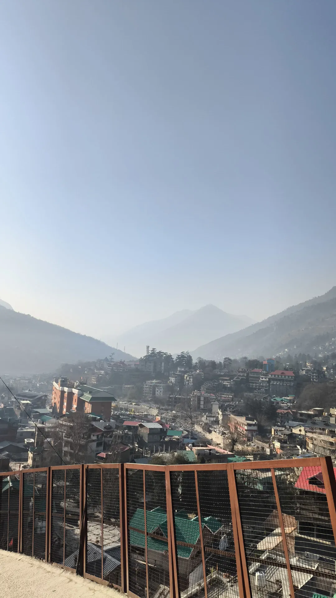 Shops and lanes in the Kullu bazaar