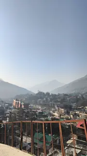 Shops and lanes in the Kullu bazaar
