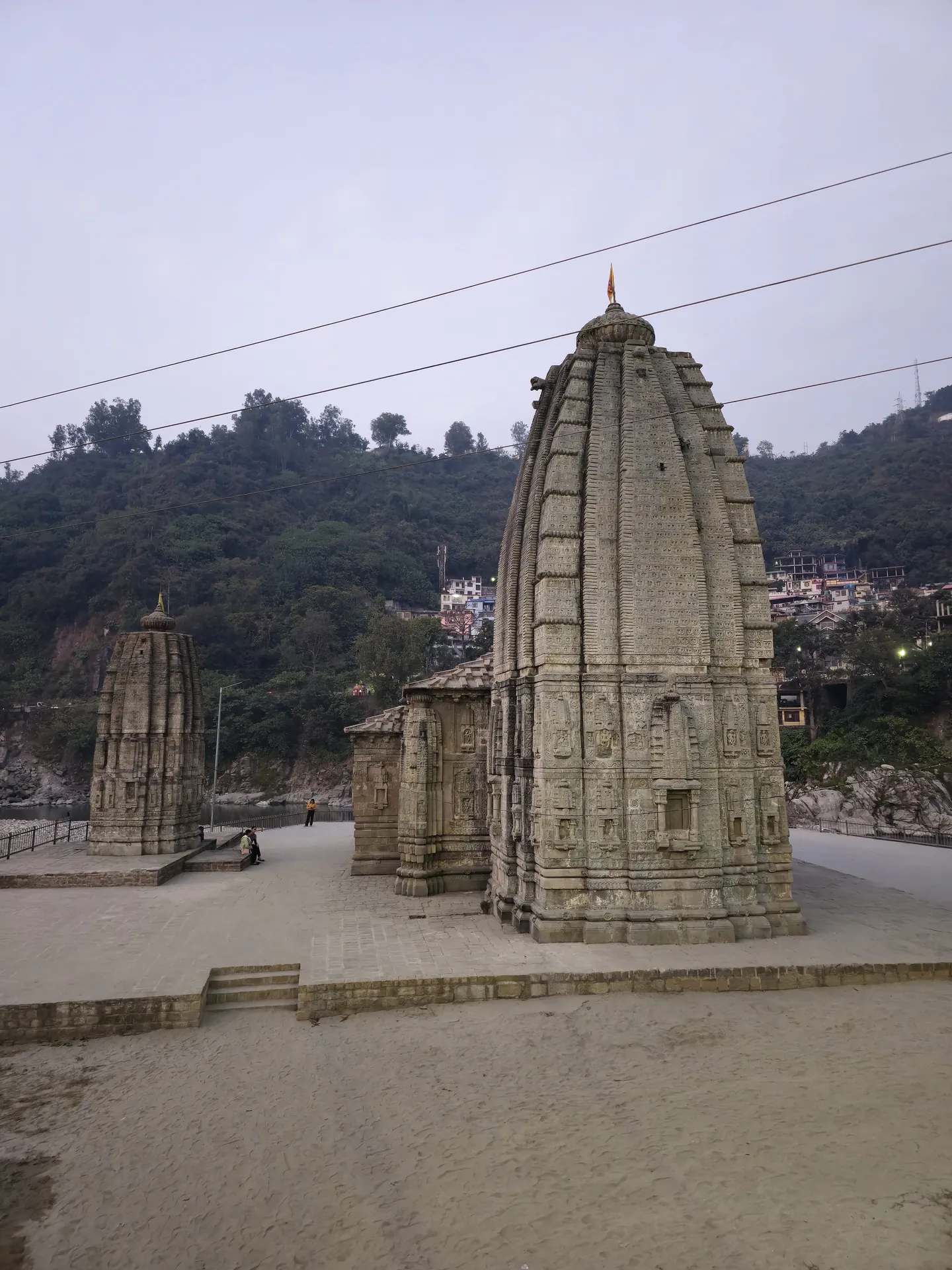 Panchvaktra Temple at the confluence of the Beas and Suketi Khad