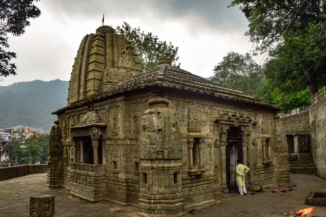 Trilokinath Temple in Mandi seen in full