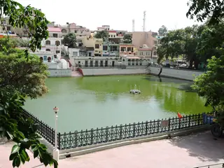 Rani Tal, the pond at the centre of Nahan