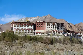 Phyang Monastery, Ladakh — the Drikung gompa on the blue hill west of Leh