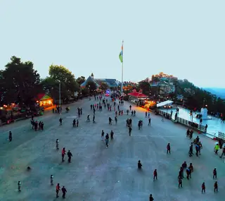 The Ridge, Shimla's central square