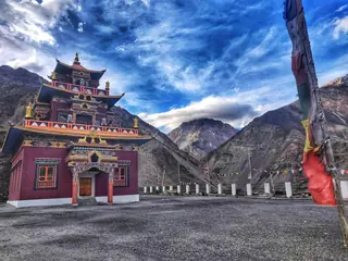 Gue Monastery and the mummy of Sangha Tenzin