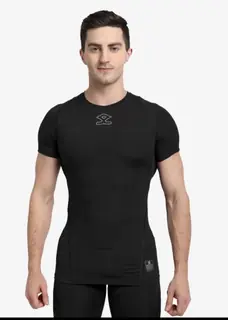 Shrey Intense Compression Short Short Sleeve Top — Cricket Accessories