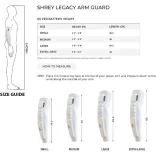 SHREY LEGACY ARM GUARD — Cricket Accessories (view 2 of 9)