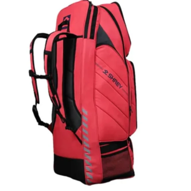 Shrey Meta Duffle Wheelie 120 Bag – Red