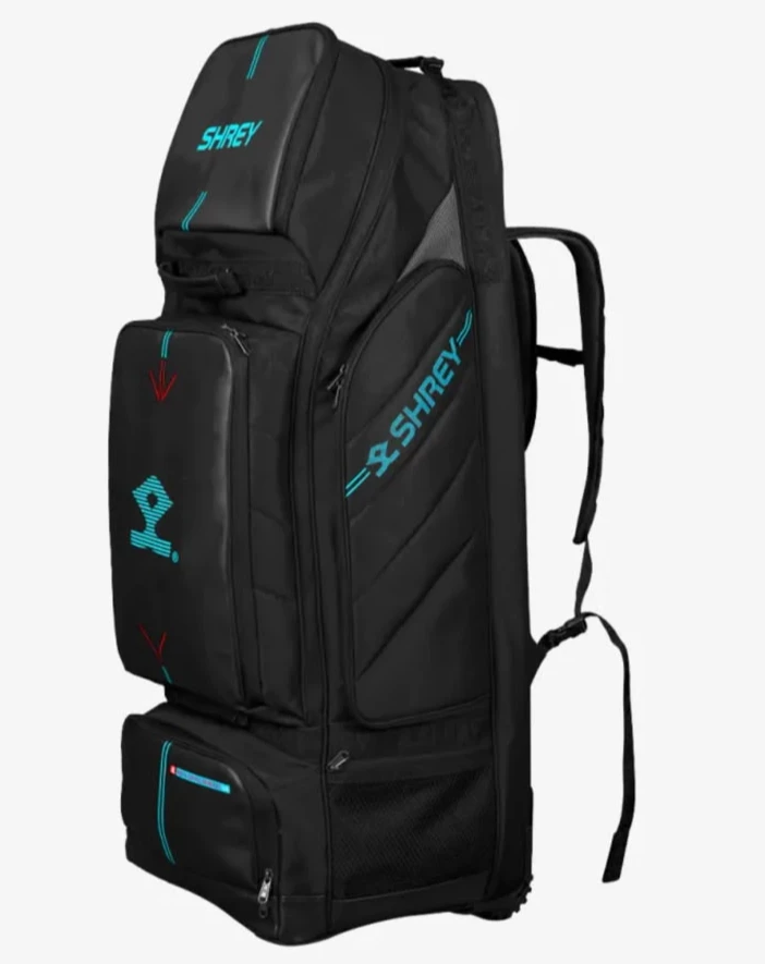 Shrey Meta Duffle Wheelie 120 Bag – Black