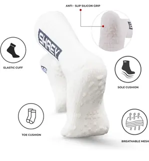 Shrey Premium Grip Plus Socks — Cricket Accessories (view 2 of 7)