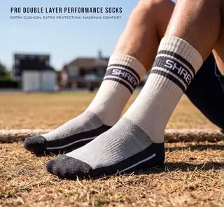 Shrey Pro Double Layer Socks — Cricket Clothing (view 3 of 4)