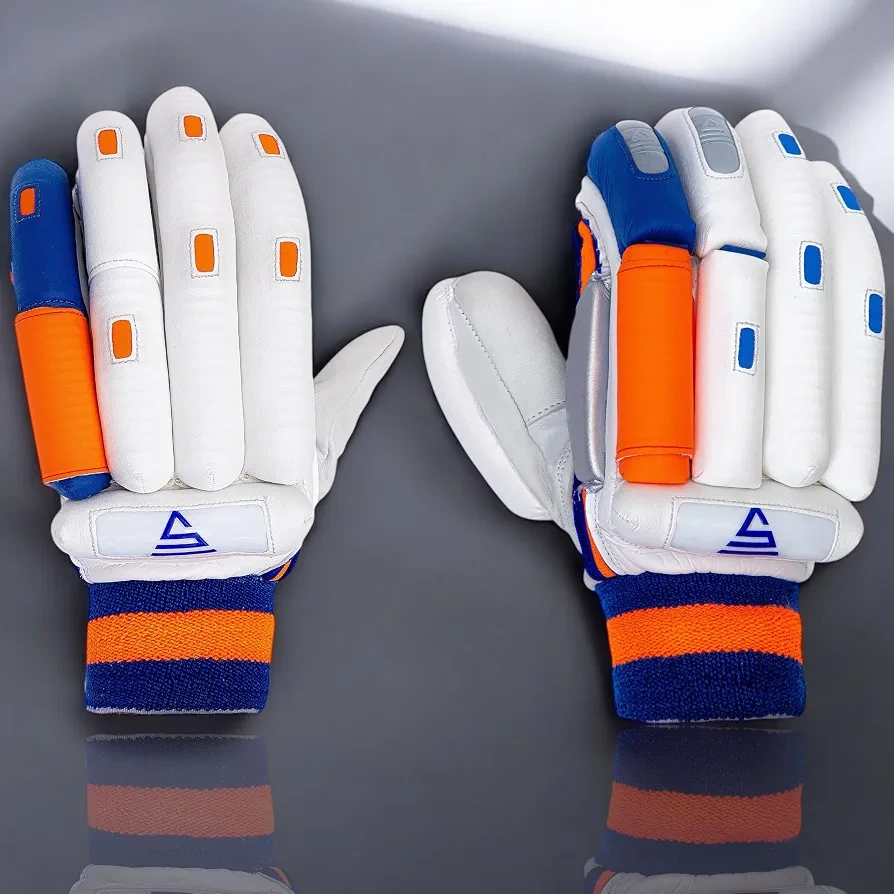 Versant Goat Batting Gloves – Orange/ blue