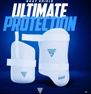 Versant GOAT Shield Leather Combo Thigh Pad — Cricket Protective Guards (view 4 of 4)