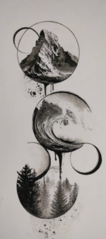 Three different worlds