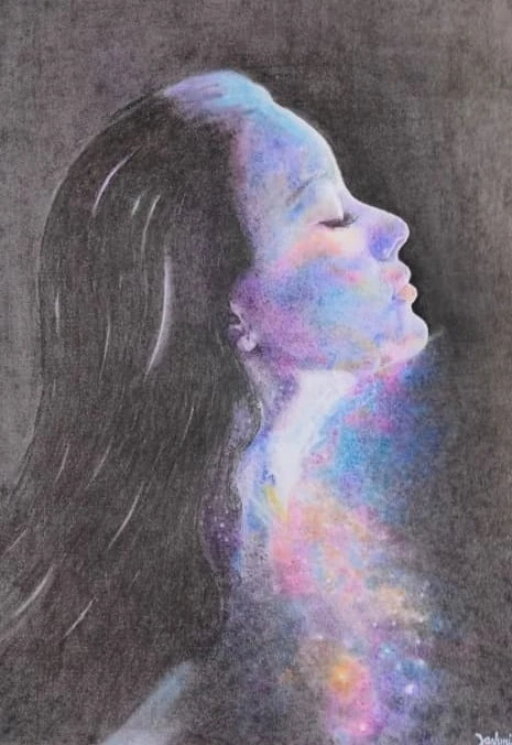 Stardust — Mixed media