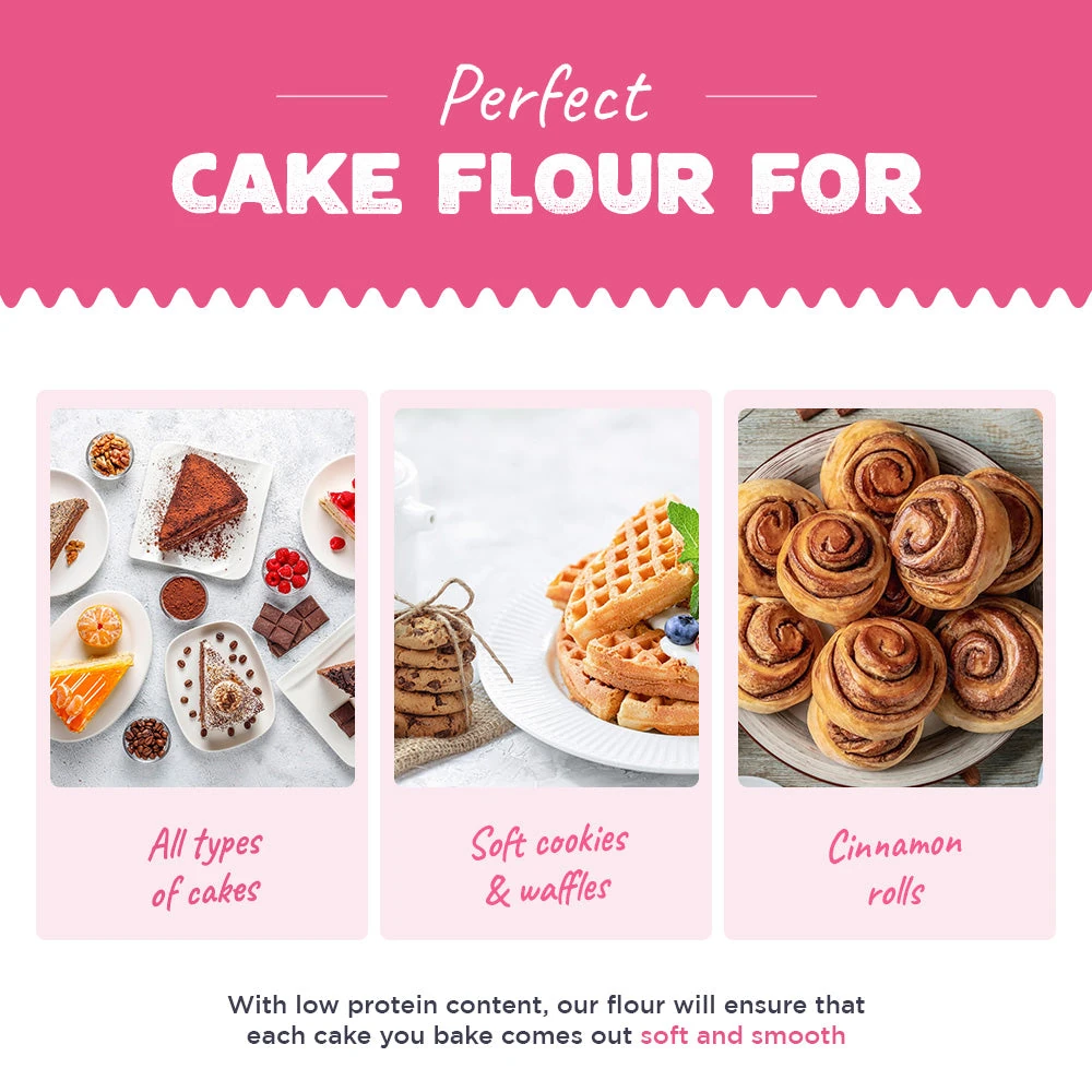 Cake Flour (Freshly Milled)