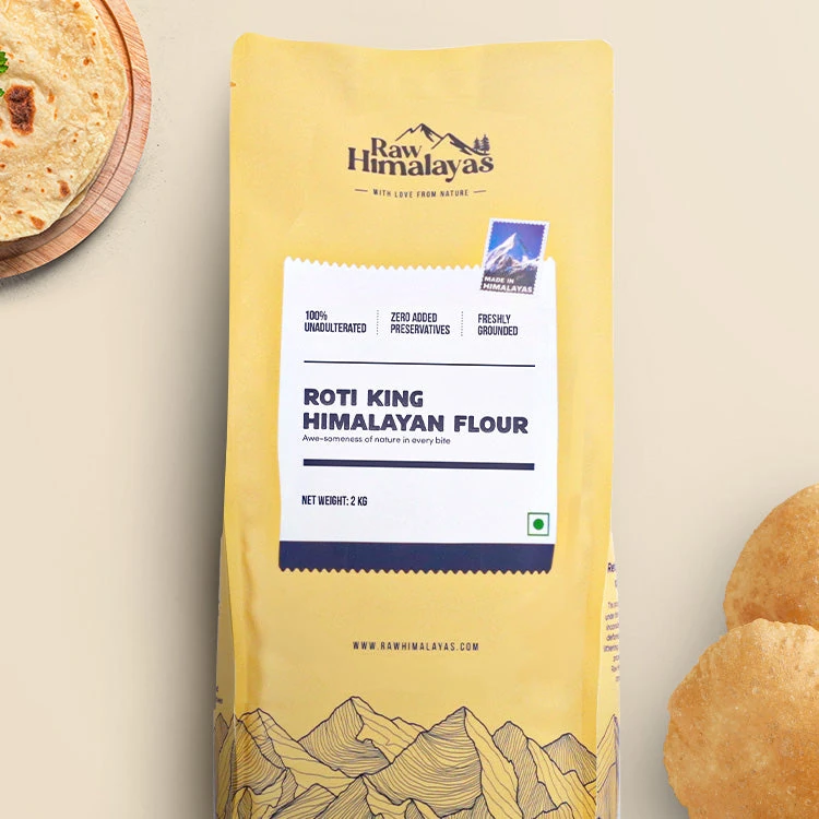Roti King Himalayan Flour - Enriched with Dietary Fiber