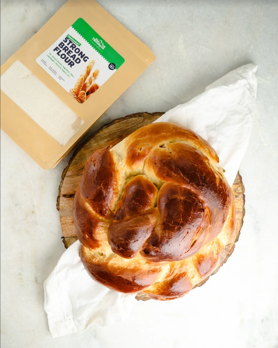 Bread & buns baked with T65 Strong Bread Flour