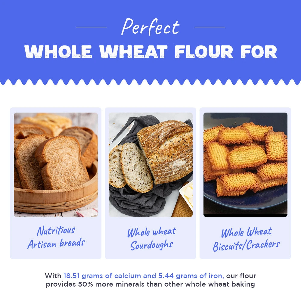 100% Whole Wheat Bread Flour