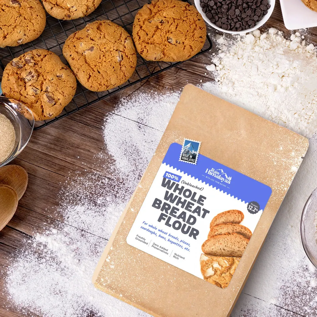 Cookies & biscuits baked with 100% Whole Wheat Bread Flour