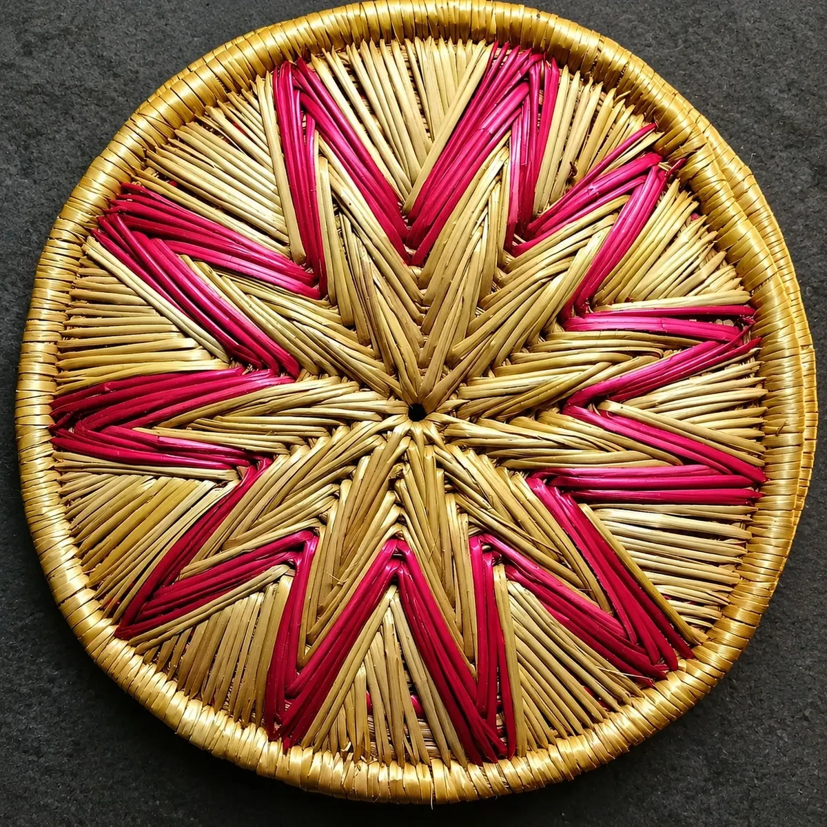 Handcrafted Bamboo woven Roti Box