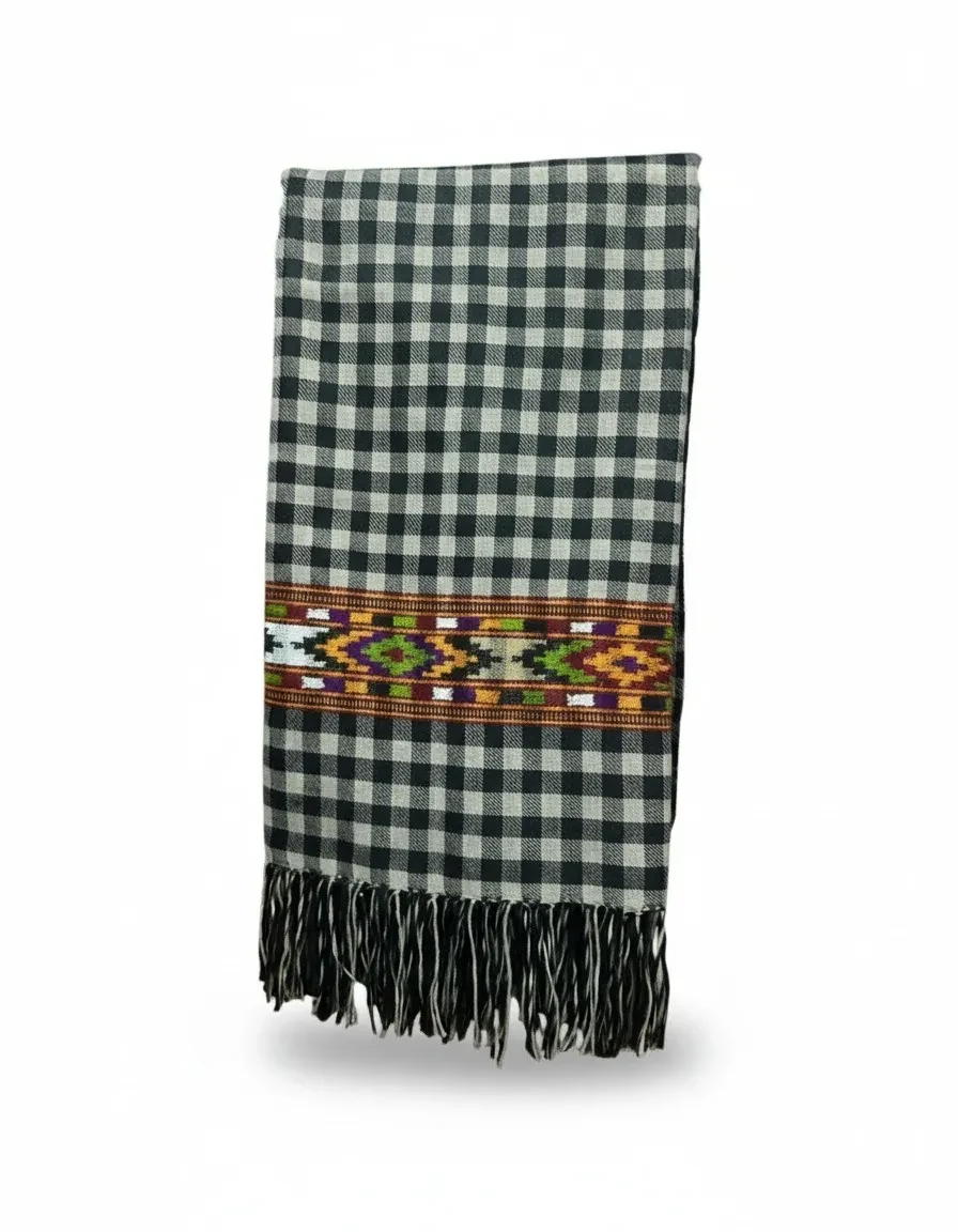 Handwoven Himachali Traditional Shawl