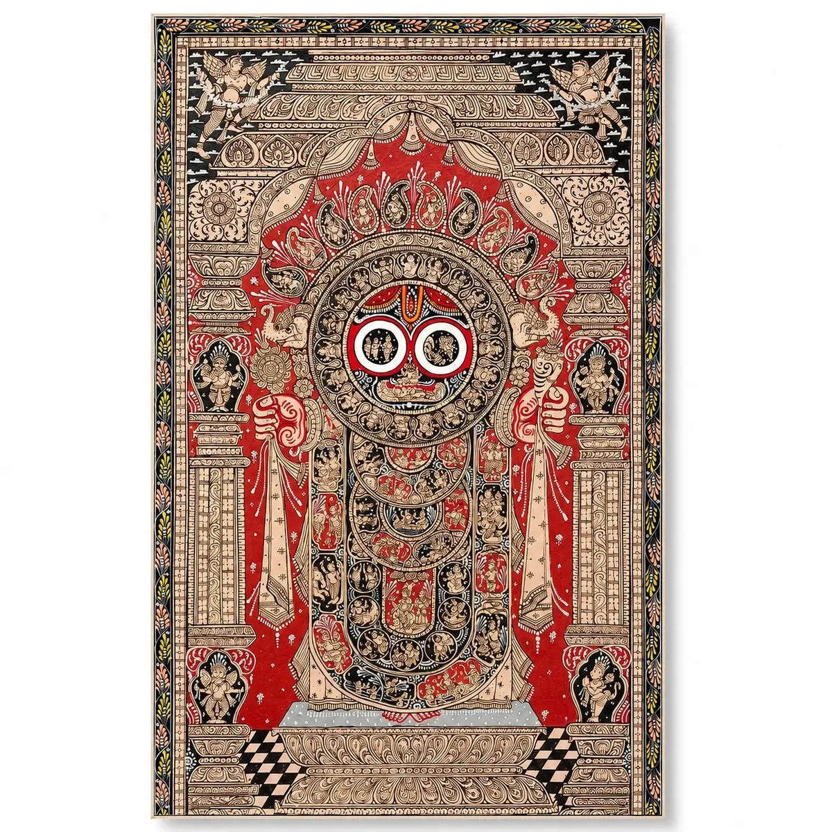 Lord Jagannath Pattachitra Painting
