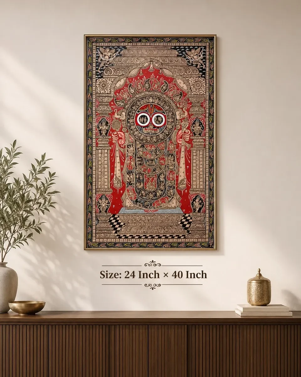 Lord Jagannath Pattachitra Painting