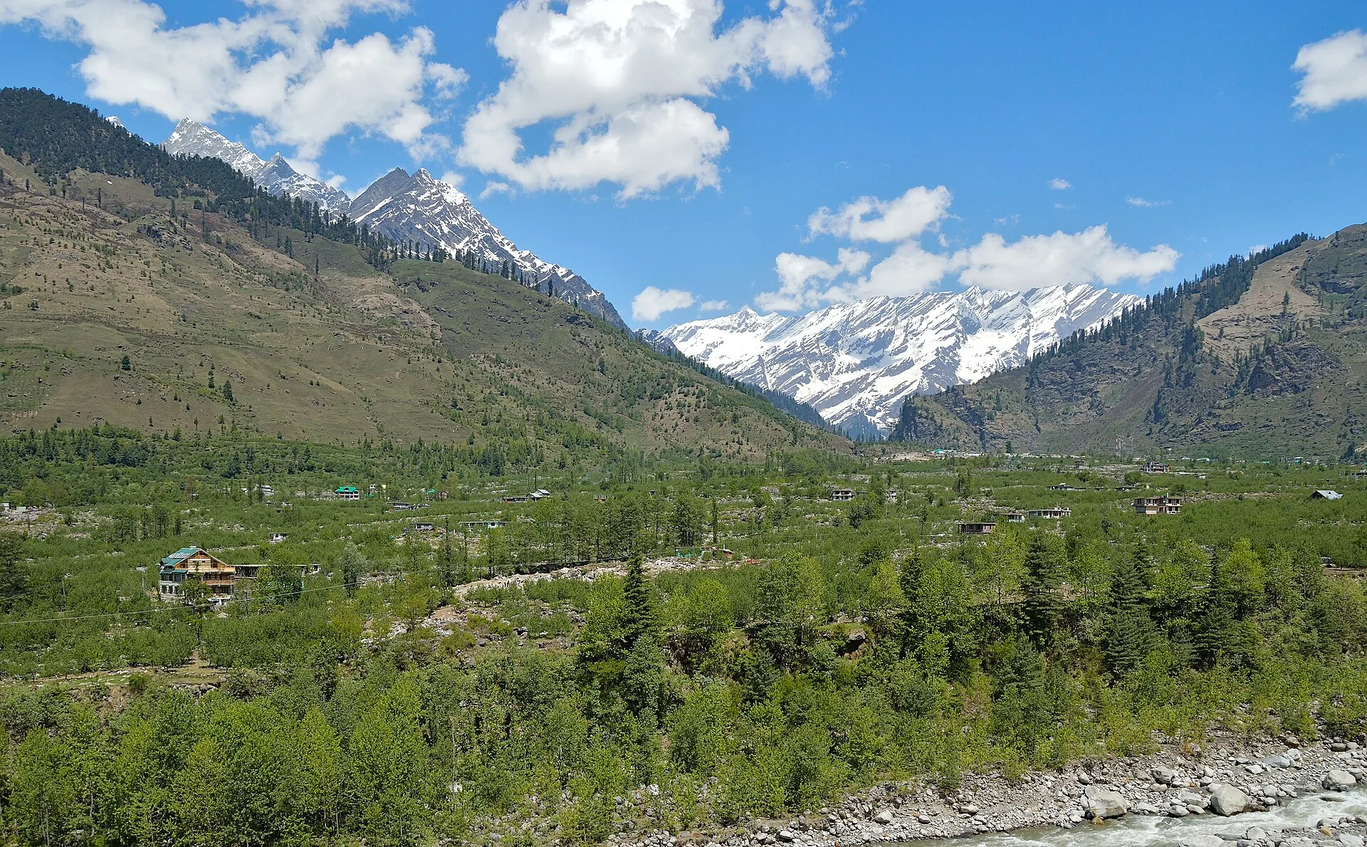 The ground under the Kullu valley