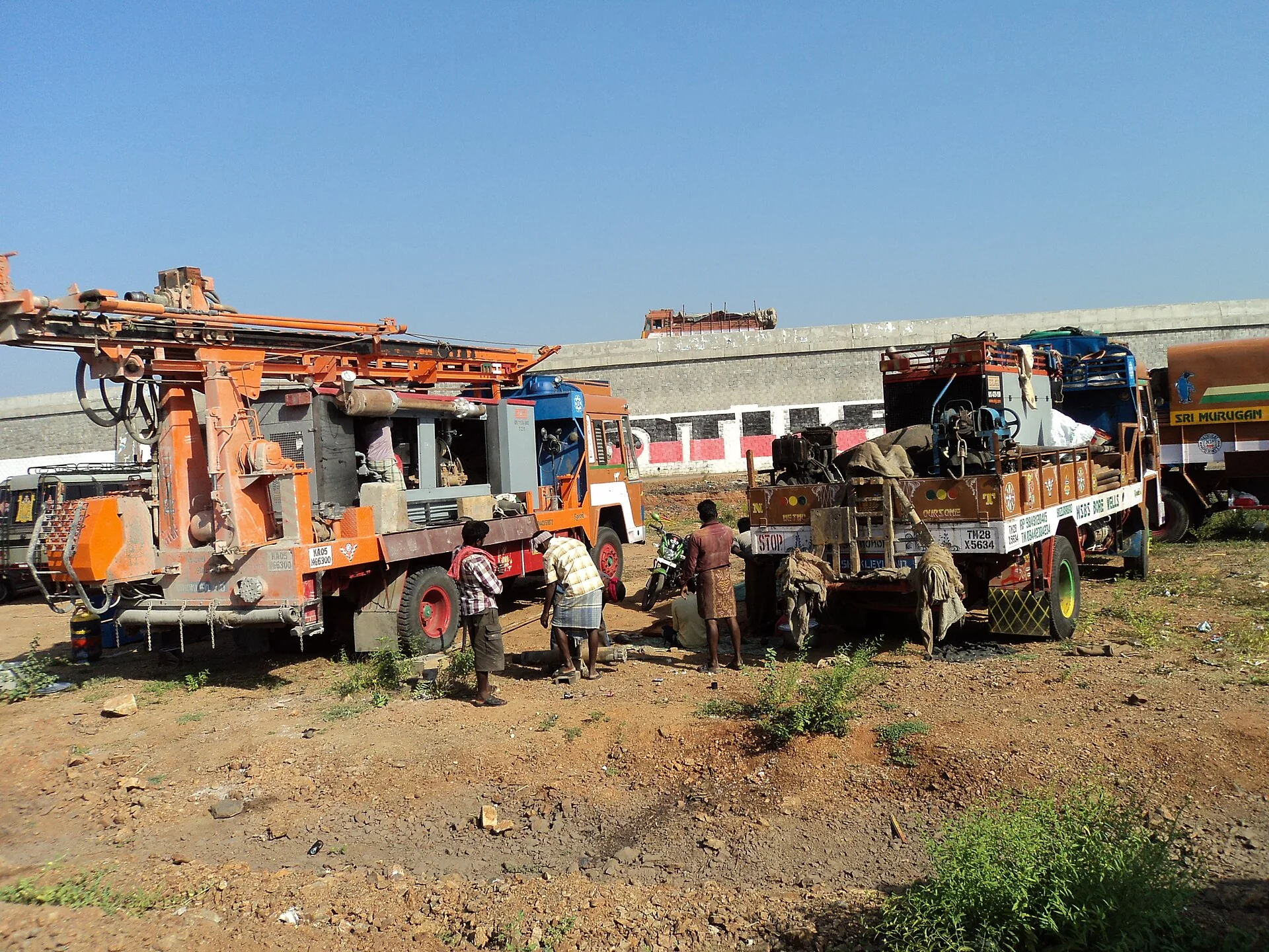 Most of India's rigs come from one town
